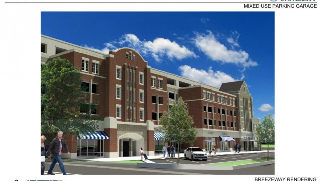 Parking garage to relieve neighborhood