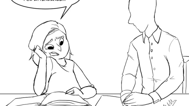 Cartoon by Audrey Meyer