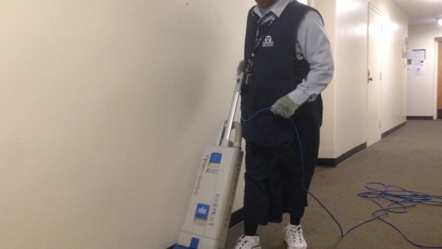 Ross housekeeper brings positivity