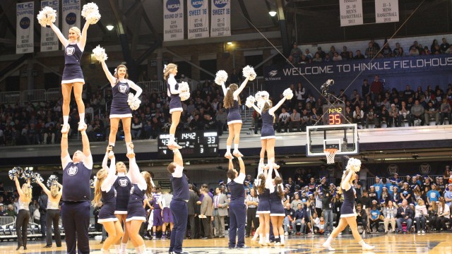 Butler cheerleading: More than meets the eye