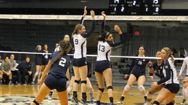 Volleyball trio has success