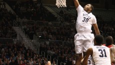 Freshman Kelan Martin goes up for a dunk during Butler's 85-62 win over St. John's Tuesday night at Hinkle Fieldhouse