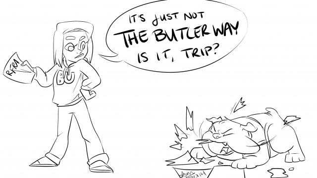 Cartoon by Audrey Meyer