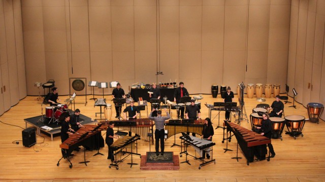 Percussion Ensemble put on unique concert