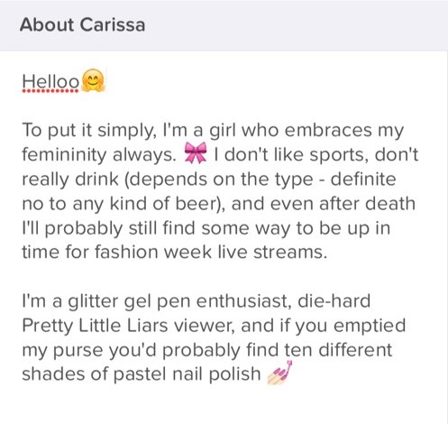 Carissa bio