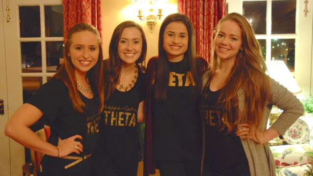 Butler kept warm with Cocoa for Theta