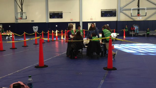 MMR vaccine clinic. Photo by Blakely Heaton.