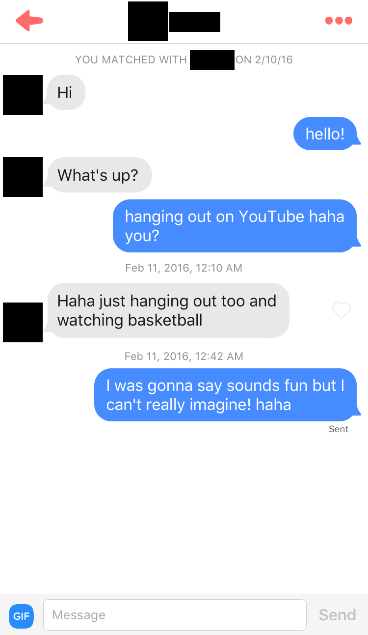 Tinder convo 3