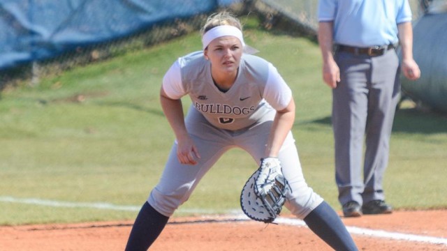 Softball splits games at Coach B Classic