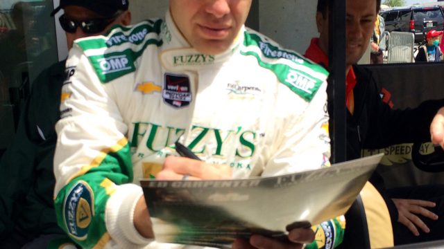 Butler’s connection to auto racing: Ed Carpenter