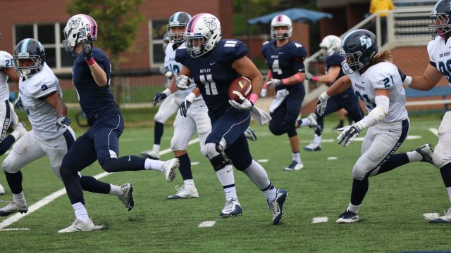 Butler football team falls on homecoming