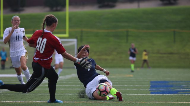 Women’s soccer loses big to Georgetown