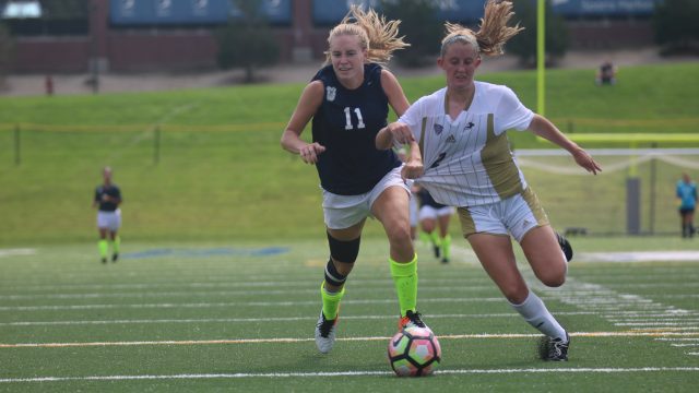 Women’s soccer ties with St. John’s out east
