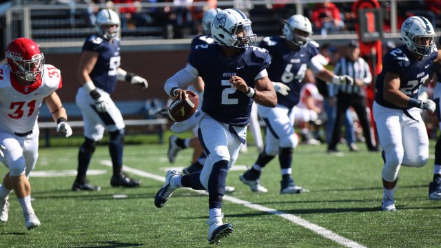 Butler football falls on senior day
