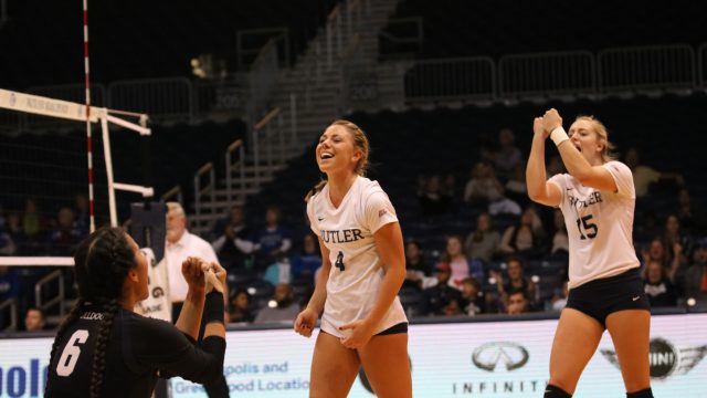 Bulldogs take down Friars in volleyball matchup