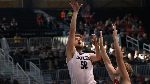 Butler men’s basketball center Joey Brunk finds motivation from those around him
