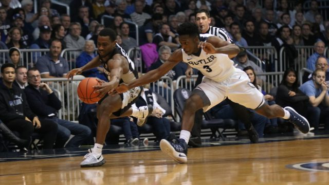 No. 13 Butler narrowly avoids an atrocious loss, escapes DePaul with OT win