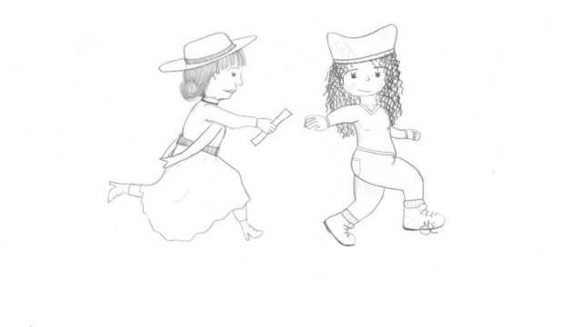 A man’s day at a women’s rally