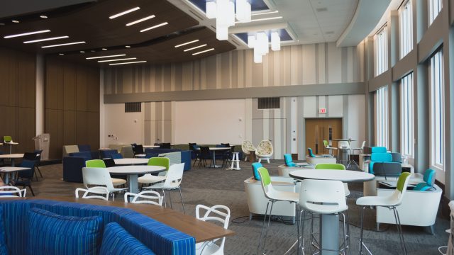 What is the Fairview community room used for?