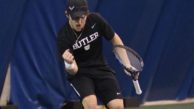 Butler men’s tennis drops close game, ends 5 game winning streak