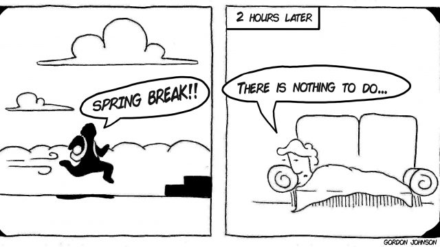 College spring break: perception vs. reality