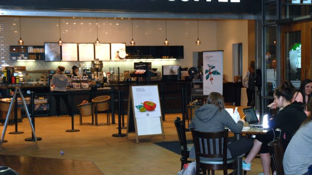 On-campus Starbucks experiencing high demand