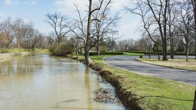Federal flood wall construction will cut through Holcomb Gardens this summer