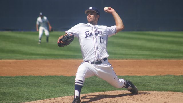 Adjustments paying dividends for Butler baseball’s ace pitcher Schank