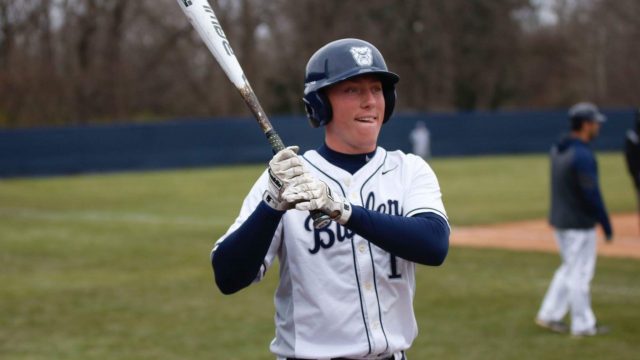 Kyle Niemiec is one of Butler’s few two-sport athletes with baseball and football
