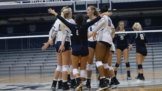 Butler volleyball takes two at Kent State University