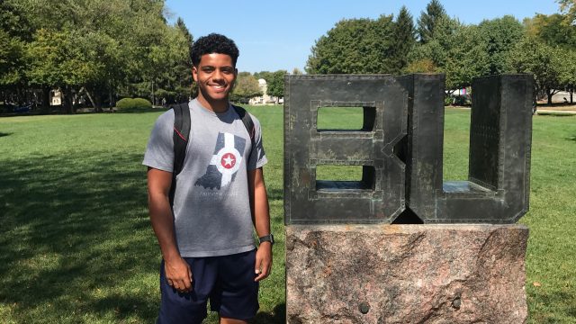 18-year-old junior Jaylen Scott discusses his unique experience at Butler