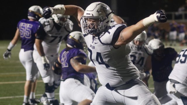 Butler football edges out Taylor in home opener 27-21