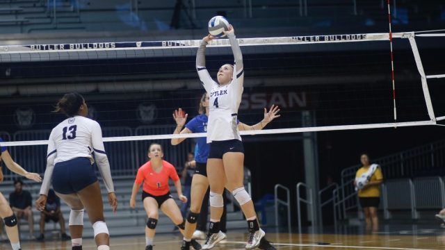 Butler volleyball forces No. 17 Creighton to five sets in loss
