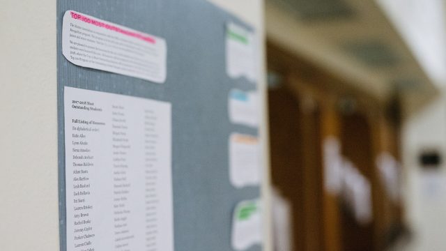 Top 100 most outstanding students list honors 101