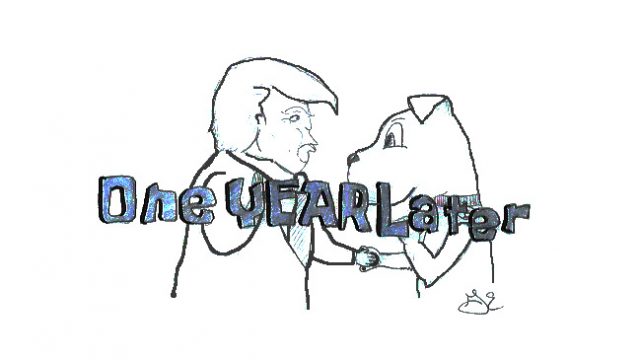 President Trump’s tumultuous first year in office