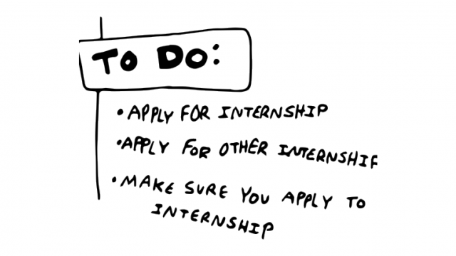 Navigating the dangerous waters of the internship process