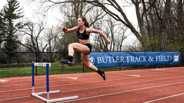 Butler hurdler Allie Vogeler hurdles over obstacles to become champion