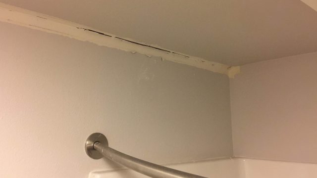 Overflowing Fairview shower causes leaks and damages