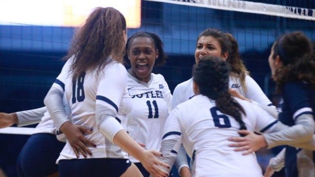 Butler volleyball splits Big East matches at home