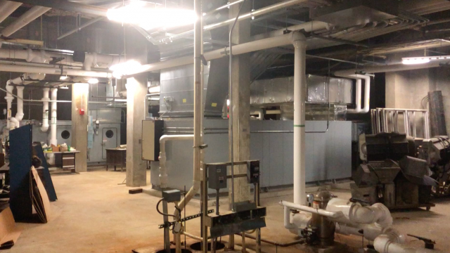 Nuclear fallout shelter hidden under Clowes