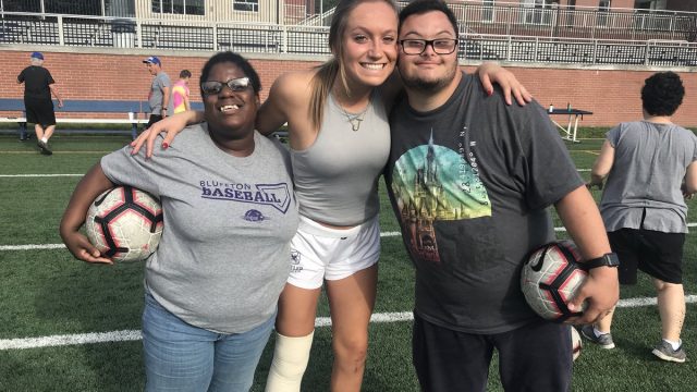 Butler women’s soccer promotes inclusion through TopSoccer camp