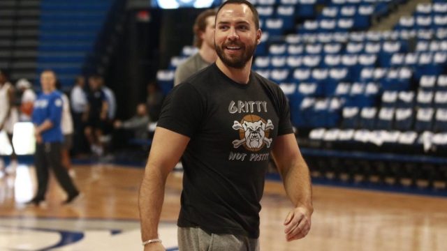 New Butler basketball strength and conditioning coach Matt Johnson brings the intensity