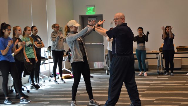 BUPD and CHAARG co-host self-defense event