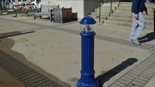 New light fixtures on campus increase safety