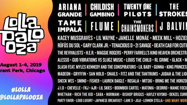 Lollapalooza 2019 lineup brings inclusivity back to Chicago