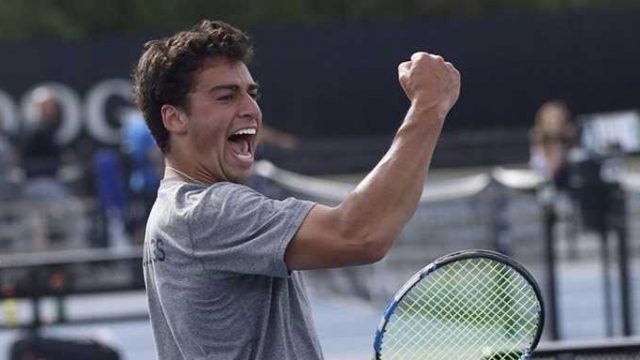 Ari Gerstein leads Butler men’s tennis after semester in Hong Kong