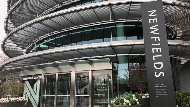 A mapped out Newfields trip