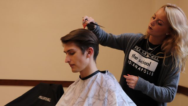 Barbers 2 Butler student project brings cosmetologists to campus