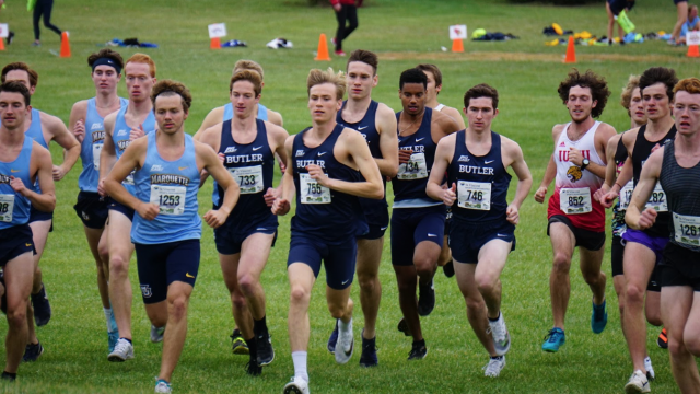 Men’s and women’s cross country take second at Inaugural Butler Bulldog Invite