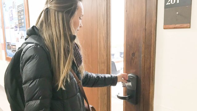 New locks added inside Butler classroom doors